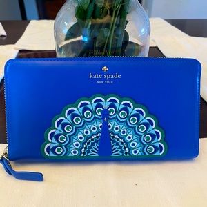Kate Spade peacock appliqué Lacey